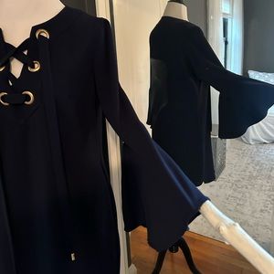 Trina Turk navy dress worn once